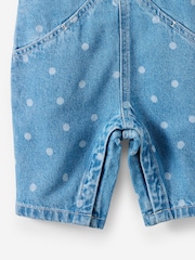 Cotton On Blue Aspen Denim Overall Bodysuit - Image 3 of 3