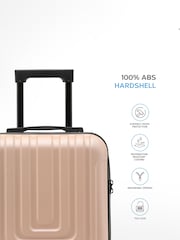 Flight Knight 45x36x20cm Easy Jet Underseat 8 Wheel ABS Hard Case Cabin Carry On Hand Luggage - Image 3 of 7