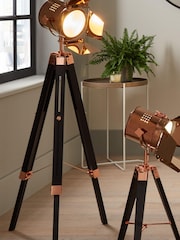 Pacific Copper Hereford Tripod Floor Lamp - Image 1 of 2