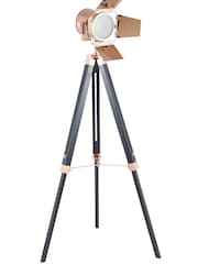 Pacific Copper Hereford Tripod Floor Lamp - Image 2 of 2