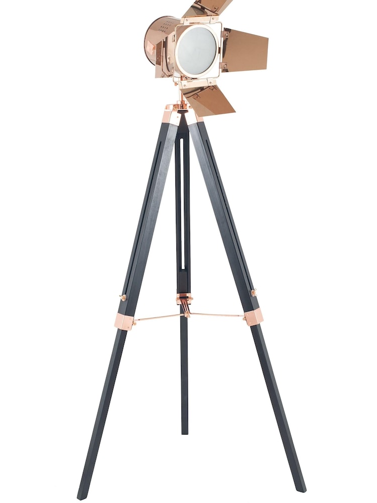 Pacific Copper Hereford Tripod Floor Lamp - Image 2 of 2