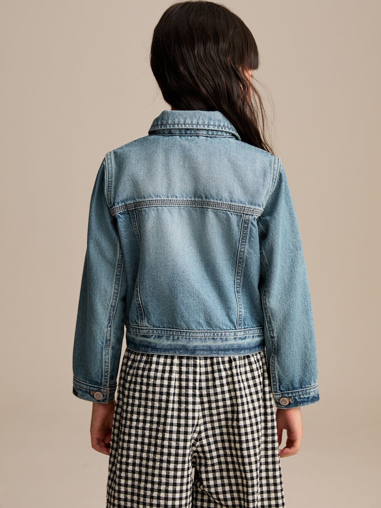 Mid Blue Western 100% Cotton Jacket (3-16yrs) - Image 10 of 13
