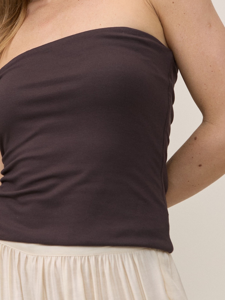 Nobodys Child Brown Bandeau Top - Image 5 of 5 Nobodys Child Brown Bandeau Top - Image 5 of 5
