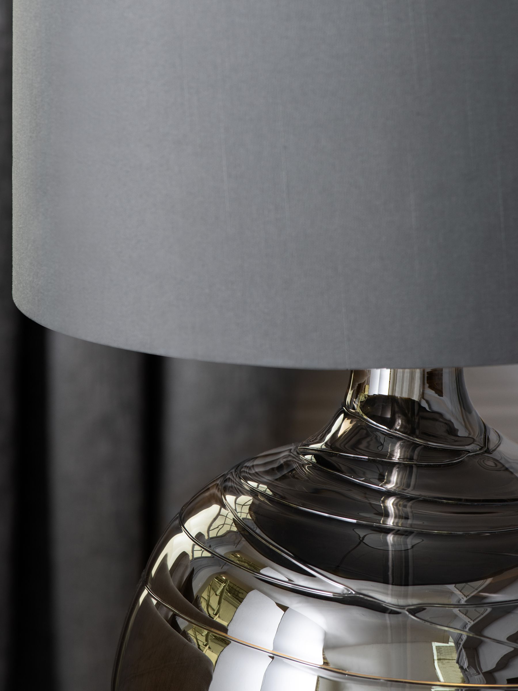 Buy Smoke Grey Drizzle Floor Lamp from the Next UK online shop