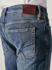 Crew Clothing Blue Parker Straight Jeans - Image 9 of 10