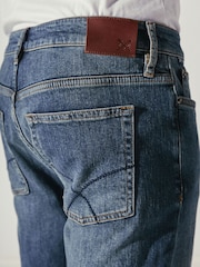 Crew Clothing Blue Parker Straight Jeans - Image 5 of 10