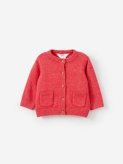 Cotton On Red Baby Knit Cardigan - Image 1 of 3