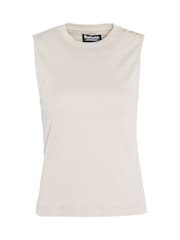 Barbour® International Hadfield Stretch Cotton Rib Tank Top - Image 7 of 7