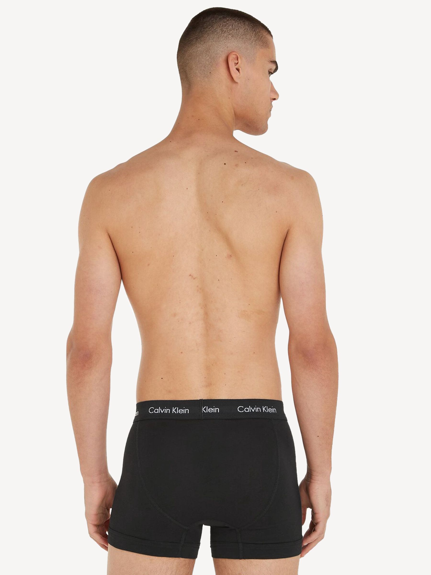 Buy Calvin Klein Black Classic Stretch Trunks 3 Pack Boxers Buy Calvin Klein Black Classic Stretch Trunks 3 Pack Boxers
