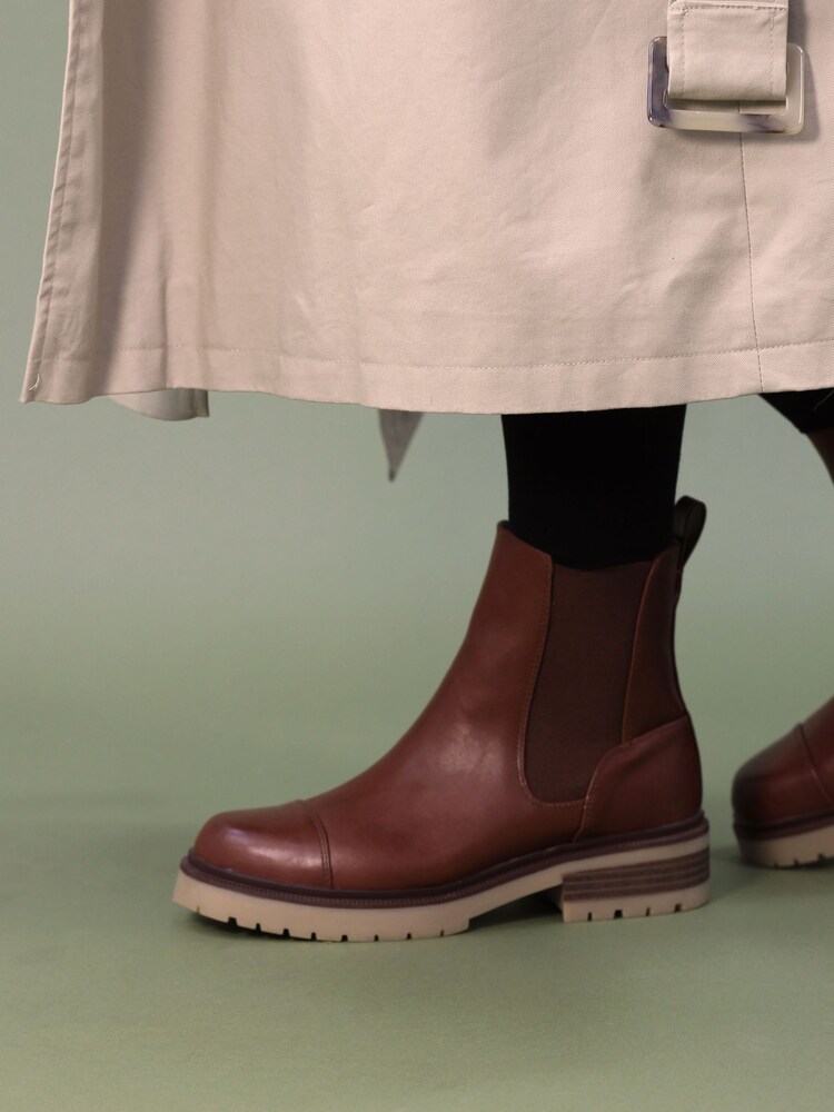 Lunar Culver Tan Brown Ankle Boots - Image 1 of 9