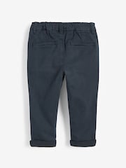 Navy Blue Stretch Chinos Trousers (3mths-7yrs) - Image 2 of 4