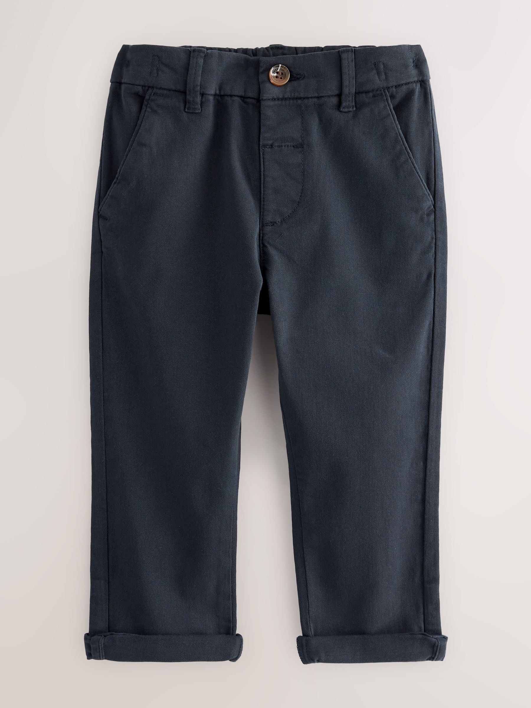 Buy Navy Blue Stretch Chino Trousers (3mths-7yrs) from Next USA