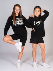 Pineapple Black Logo Girls Sweatshirt - Image 1 of 7