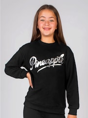 Pineapple Black Logo Girls Sweatshirt - Image 3 of 7
