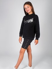 Pineapple Black Logo Girls Sweatshirt - Image 5 of 7