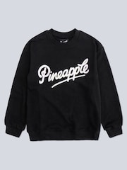 Pineapple Black Logo Girls Sweatshirt - Image 7 of 7