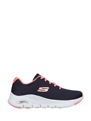 Skechers Blue Womens Arch Fit Big Appeal Trainers - Image 1 of 5