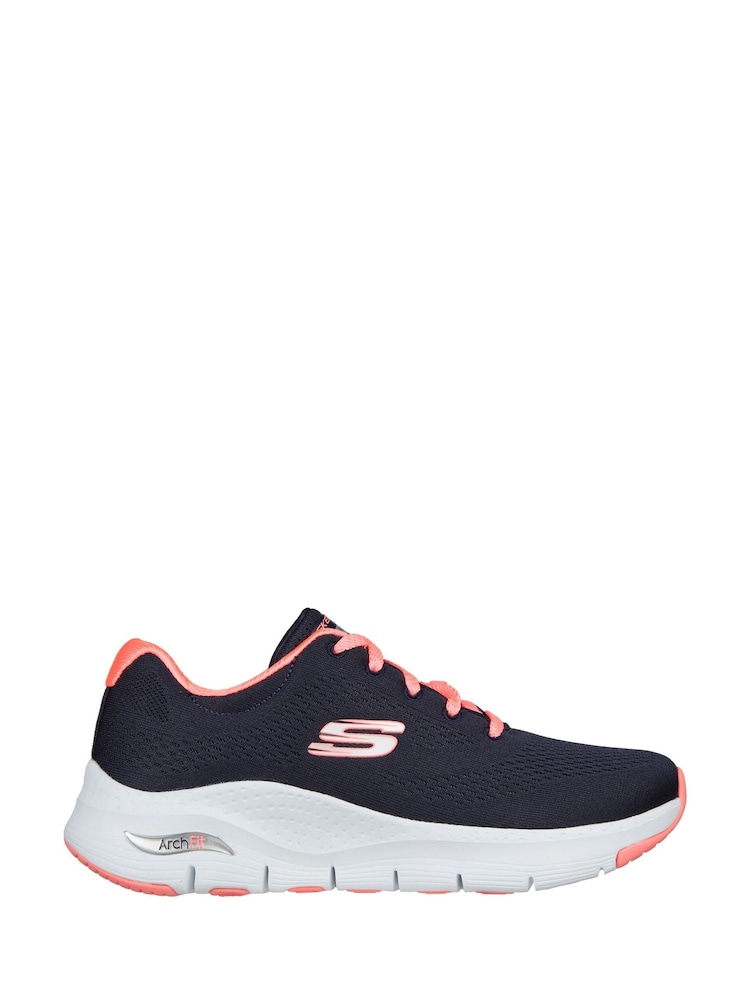 Skechers Blue Womens Arch Fit Big Appeal Trainers - Image 1 of 5