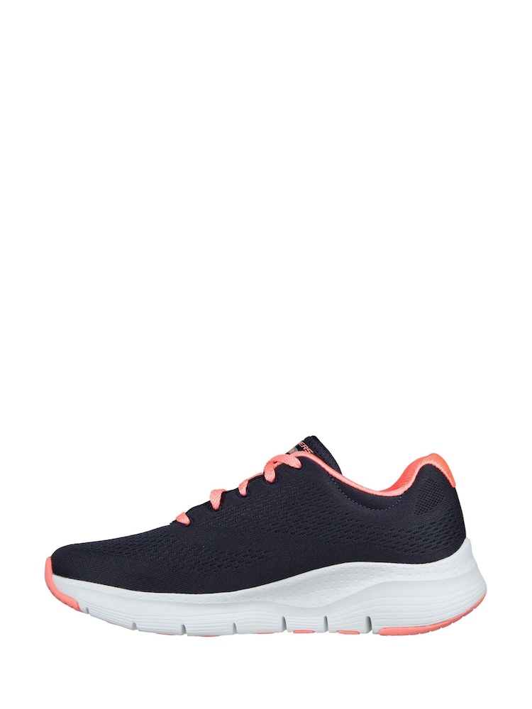 Skechers Blue Womens Arch Fit Big Appeal Trainers - Image 2 of 5