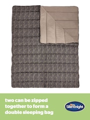 Silentnight Blue Camping Collection Reversible Softfill™ Adult Sleeping Bag - Image 10 of 16
