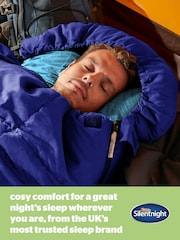Silentnight Blue Camping Collection Reversible Softfill™ Adult Sleeping Bag - Image 5 of 16