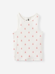 Cotton On White Fitted Essential Racer Back Tank - Image 1 of 3