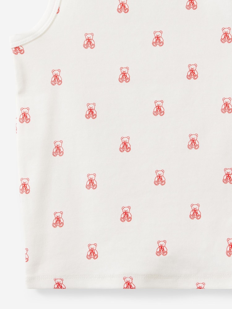 Cotton On White Fitted Essential Racer Back Tank - Image 3 of 3 Cotton On White Fitted Essential Racer Back Tank - Image 3 of 3