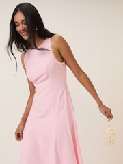 Nobodys Child Pink Reign Midi Dress - Image 4 of 5
