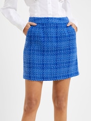 French Connection Azzurra Tweed Mini Skirt - Image 3 of 4