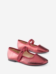 Cotton On Red Olivia Ballet Flats - Image 2 of 4