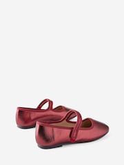 Cotton On Red Olivia Ballet Flats - Image 3 of 4