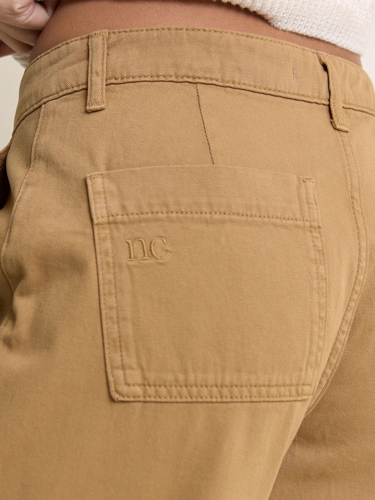 Nobodys Child Cream Thea Utility Pocket Trousers - Image 5 of 5