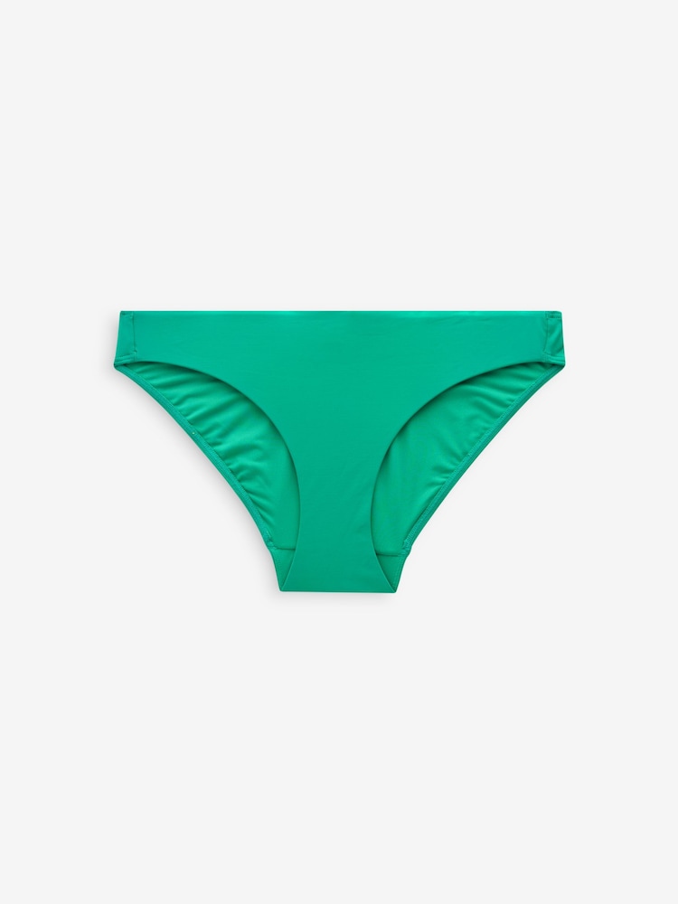 Green High Leg Bikini Bottoms - Image 6 of 6