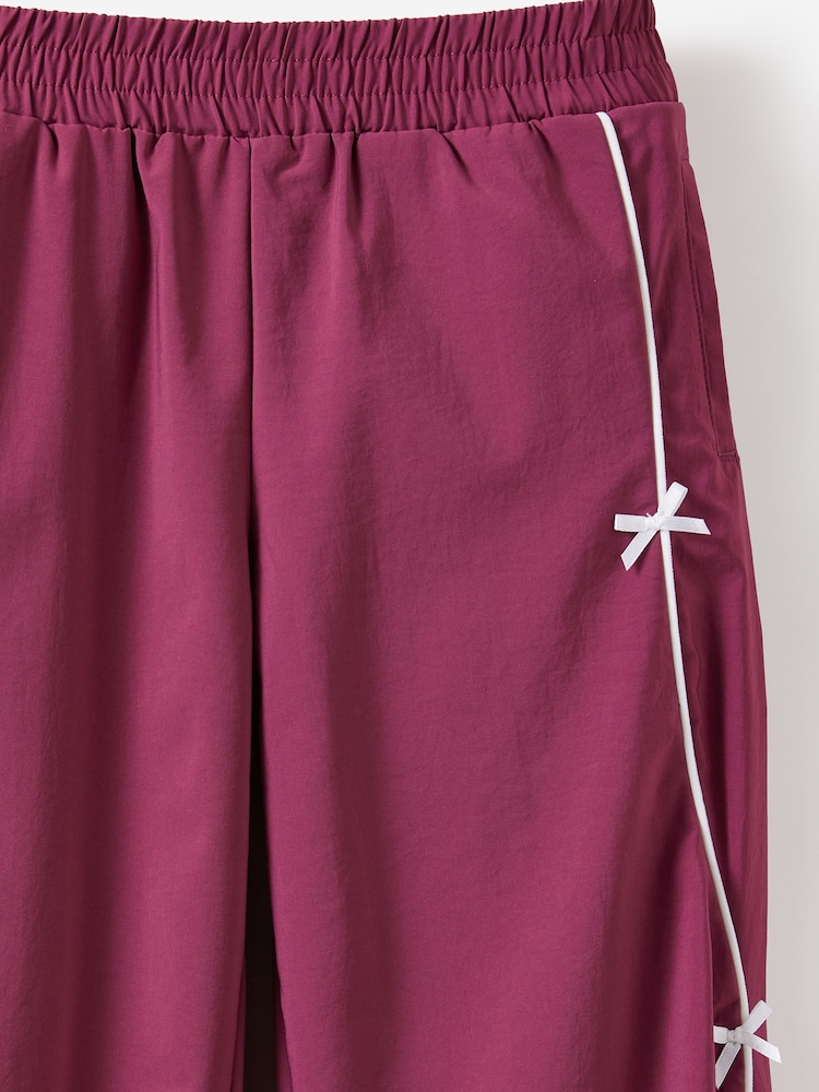 Cotton On Red Bailey Barrel Leg Trousers - Image 3 of 3 Cotton On Red Bailey Barrel Leg Trousers - Image 3 of 3