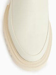 AllSaints White Harlee Boots - Image 4 of 5