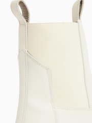 AllSaints White Harlee Boots - Image 5 of 5