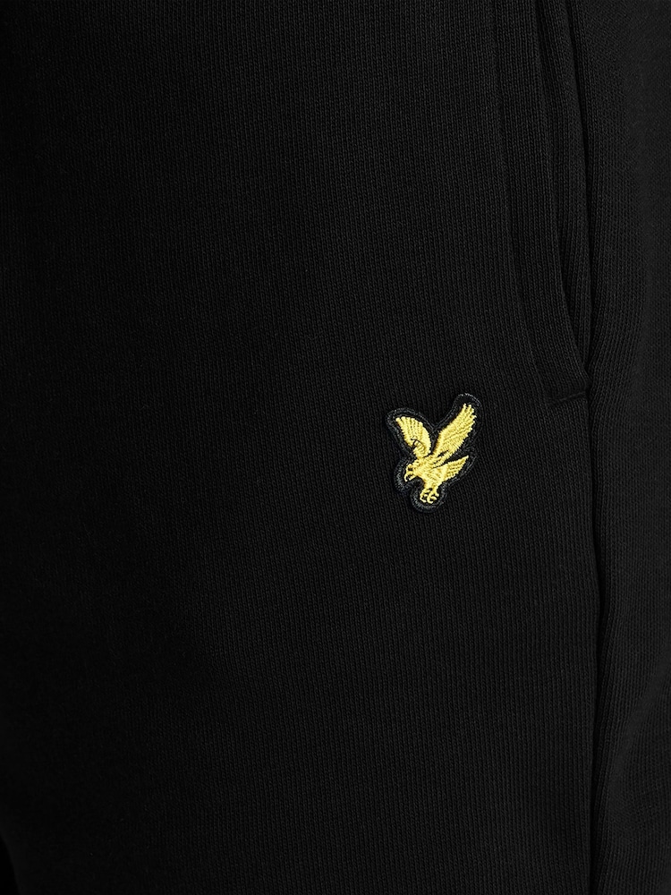Lyle & Scott Black Jersey Boys Shorts - Image 6 of 6