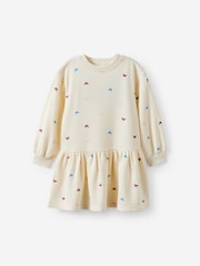 Cotton On Cream Sally Long Sleeve Dress - Image 1 of 3