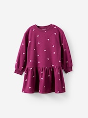 Cotton On Purple Sally Long Sleeve Dress - Image 1 of 6