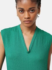 Jigsaw Green Crinkle T-Shirt Jersey Dress - Image 4 of 6