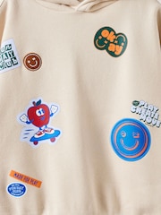 Cotton On Cream Sammy Oversize Hoodie - Image 2 of 3