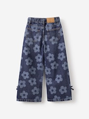 Cotton On Blue Super Wide Leg Denim Jeans - Image 2 of 3
