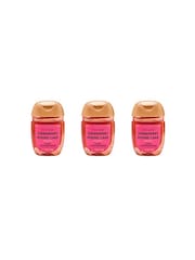 Bath & Body Works Strawberry Pound Cake Pocketbac Trio Hand Sanitiser - Image 1 of 2