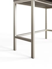 Frank Olsen Grey Iona 2 Drawer Console Table with Smart Features - Image 7 of 7