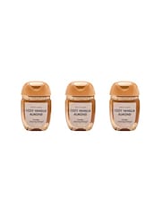 Bath & Body Works Cosy Vanilla Almond Pocketbac Trio Hand Sanitiser - Image 1 of 2