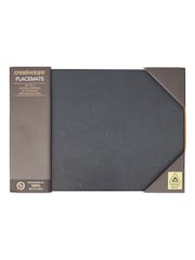 Set of 2 Black Slate Placemats - Image 3 of 3