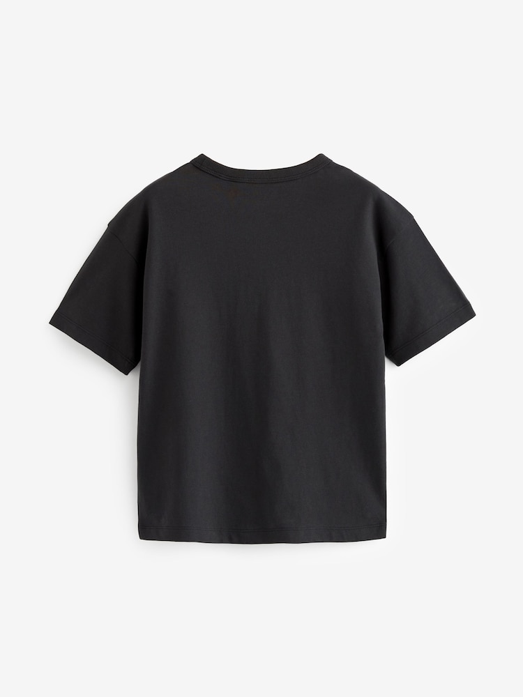 Black Xbox Flame Controller Short Sleeve 100% Cotton T-Shirt (3-16yrs) - Image 2 of 3