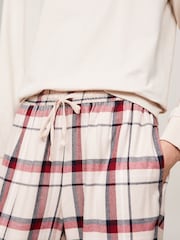 Tommy Hilfiger Cream/Red Logo Lace Cami Pyjamas - Image 4 of 5