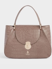 OSPREY LONDON The Wentworth Italian Leather Brown Workbag - Image 1 of 4