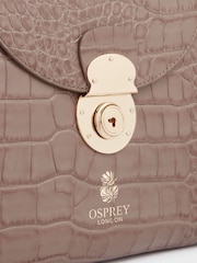 OSPREY LONDON The Wentworth Italian Leather Brown Workbag - Image 3 of 4